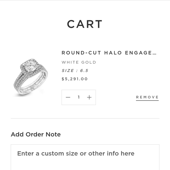 Beautiful 18k gold and diamond ring from Simon G in very good condition. - Picture 1 of 13